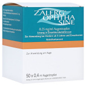 Zalerg ophtha sine 0,25mg/ml Augentropfen (PZN 11095015)