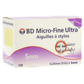 BD MICRO-FINE ULTRA Pen-Nadeln 0,25x5 mm (PZN 10183651)