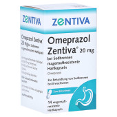 Omeprazol Zentiva 20mg bei Sodbrennen (PZN 10541926)