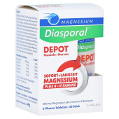 Magnesium Diasporal Depot Muskel und Nerven Tabletten (PZN 14323511)