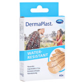 DERMAPLAST WATER-RESISTANT Pflasterstrips 5 Größen (PZN 12654209)