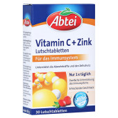 Abtei Vitamin C plus Zink Lutschtabletten (PZN 3550712)