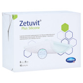 ZETUVIT Plus Silicone steril 8x8 cm (PZN 13231830)