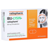 IBU-LYSIN-ratiopharm 293mg (PZN 16204710)