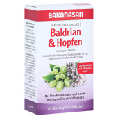 Bakanasan Beruhigungs-Dragees Baldrian und Hopfen (PZN 11617494)