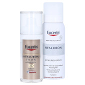 EUCERIN Anti-Age HYALURON-FILLER+Elasti.3D Serum + gratis Eucerin Hyaluron Spray 50ml (PZN 16154604)