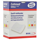 CUTIMED Siltec Plus Schaumverb.5x6 cm haftend (PZN 10204212)