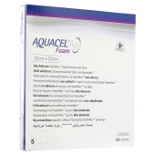 AQUACEL Ag Foam nicht adhäsiv 20x20 cm Verband (PZN 9060676)