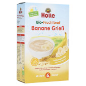 HOLLE Bio Fruchtbrei Banane Grieß (PZN 11137185)