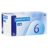 NOVOFINE 6 Kanülen 0,25x6 mm (PZN 6108253)