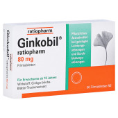 GINKOBIL ratiopharm 80mg (PZN 6680846)