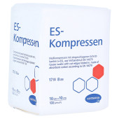 ES-KOMPRESSEN unsteril 10x10 cm 8fach (PZN 475269)