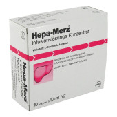 HEPA MERZ Infusionskonz.Ampullen (PZN 1308303)