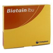 BIATAIN Ibu Schaumverband 10x10 cm nicht haftend (PZN 4808331)