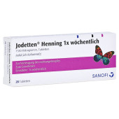 Jodetten Henning 1x wöchentlich 1530 Mikrogramm (PZN 271006)