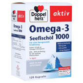 DOPPELHERZ Omega-3 Seefischöl 1000 Kapseln (PZN 16588544)