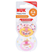 NUK Schnuller Happy Kids Latex 0-6 M (PZN 12576076)