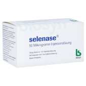 Selenase 50 Mikrogramm Injektionslösung (PZN 13335771)