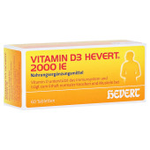 Vitamin D3 Hevert 2.000 I.E. Tabletten (PZN 11116697)