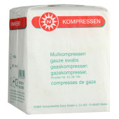 MULLKOMPRESSEN 10x10 cm unsteril 8fach (PZN 7099674)