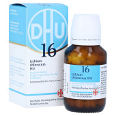 BIOCHEMIE DHU 16 Lithium chloratum D 12 Tabletten (PZN 2581202)