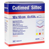 CUTIMED Siltec Schaumverb.10x10 cm sanft haftend (PZN 8454321)