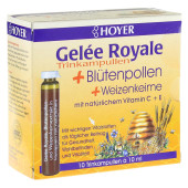 HOYER Gelee Royale+Blütenpollen+Weizenk.Trinkamp. (PZN 2002753)