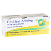 Cetirizin Zentiva 10mg (PZN 365523)