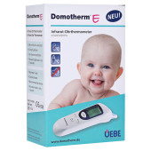 DOMOTHERM E Infrarot-Ohrthermometer schutzhül.frei (PZN 11613786)