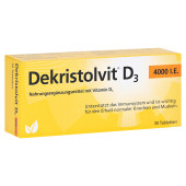 DEKRISTOLVIT D3 4.000 I.E. Tabletten (PZN 10818575)