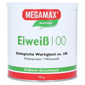 EIWEISS 100 Erdbeer Megamax Pulver (PZN 7345860)