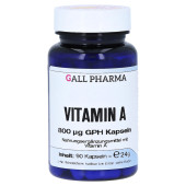 VITAMIN A 800 µg GPH Kapseln (PZN 896551)