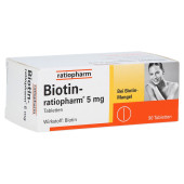 Biotin-ratiopharm 5mg (PZN 3659722)