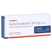 medpex Diphenhydramin 50mg (PZN 14255749)