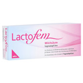 Lactofem Milchsäure Vaginalzäpfchen (PZN 10078055)