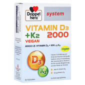 Doppelherz Vitamin D3 2000+K2 System Tabletten (PZN 14063814)