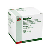 GAZIN Verbandmull 6 cmx5 m 4fach gerollt (PZN 1835959)