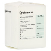 VLIESKOMPRESSEN 7,5x7,5 cm unsteril 4lagig (PZN 962207)