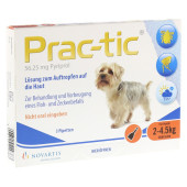 PRAC tic f.sehr kl.Hunde 2-4,5 kg Einzeldosispip. (PZN 4012336)