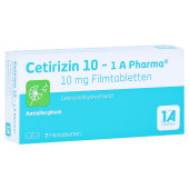 Cetirizin 10-1A Pharma (PZN 3823564)