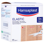 HANSAPLAST Elastic Pflaster 8 cmx5 m (PZN 7577636)