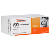 ASS-ratiopharm 500mg (PZN 3416422)