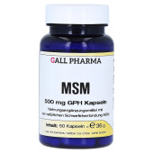 MSM 500 mg GPH Kapseln (PZN 4411668)