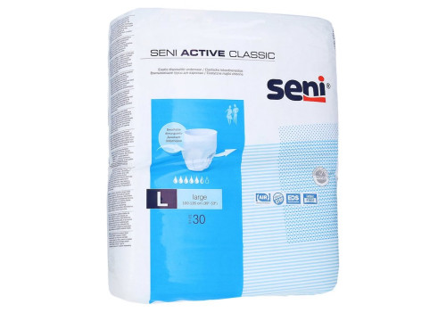 SENI Active Classic Inkontinenzslip Einmal L – PZN 13330466 (PZN 13330466)