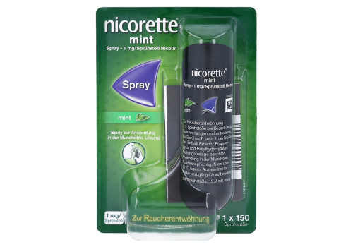 NICORETTE Mint Spray 1 mg/Sprühstoß – PZN 14333260 (PZN 14333260)