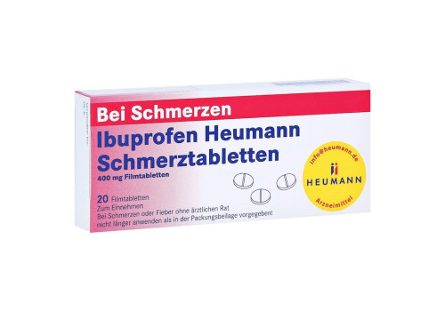 Ibuprofen Heumann Schmerztabletten 400mg – PZN 40554 (PZN 40554)