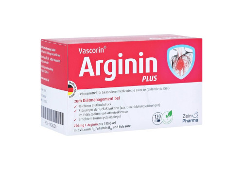 VASCORIN Arginin Plus Kapseln – PZN 11638220 (PZN 11638220)