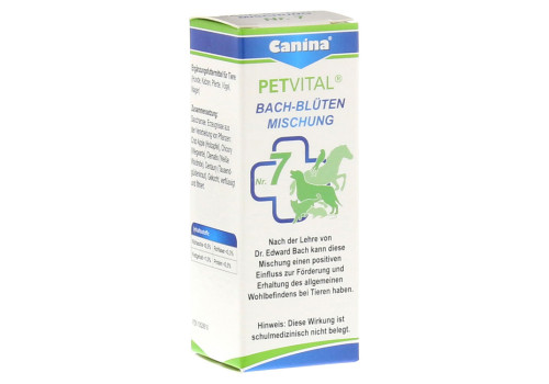 PETVITAL Bachblüten Nr.7 Globuli vet. – PZN 10528618 (PZN 10528618)