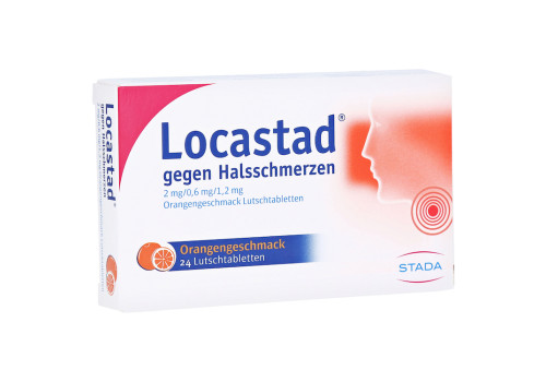 Locastad gegen Halsschmerzen 2mg/0,6mg/1,2mg Orange – PZN 11661087 (PZN 11661087)