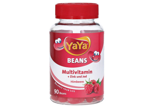 YaYaBeans Himbeere Multivitamin + Zink und Jod – PZN 12394926 (PZN 12394926)